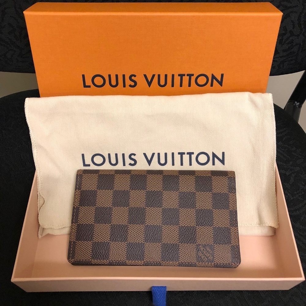 Louis Vuitton Pocket Agenda Checkbook Cover